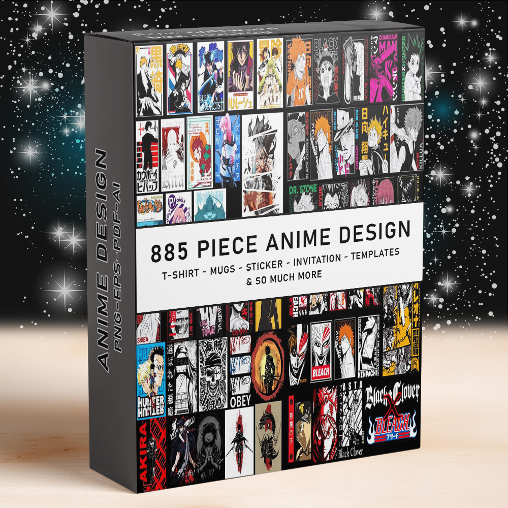 Anime Design Mega Bundle – PixelsCrafted