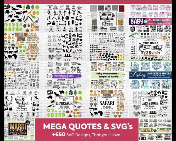 200.000+ SVG Files, Almost everything Included, Huge cartoons Svg, Unlimited fonts, SVG for Shirts collection This the best svg file 2023 + Gifts