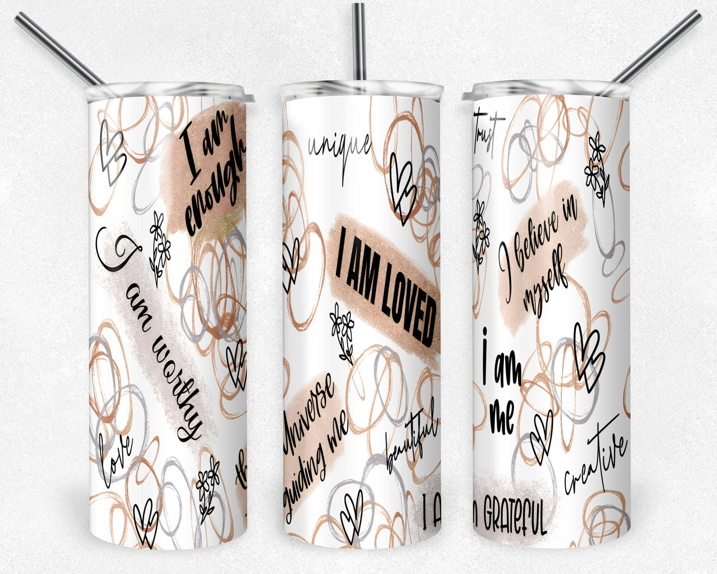 Motivational Tumbler Png, 20 oz Skinny Tumbler Sublimation Design, Digital Download PNG, Motivational Quotes Tumbler PNG