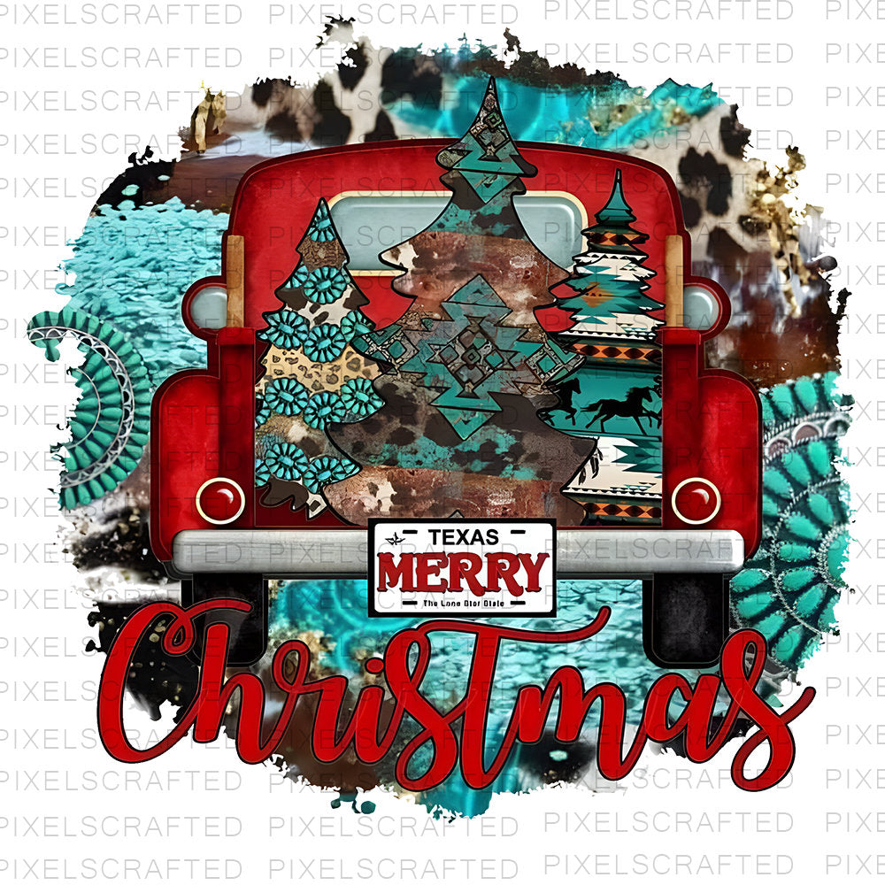 Texas Merry Christmas Car Coaster Png, Sublimation Png, Sublimation Designs, Texas License Plate Png, Digital Download