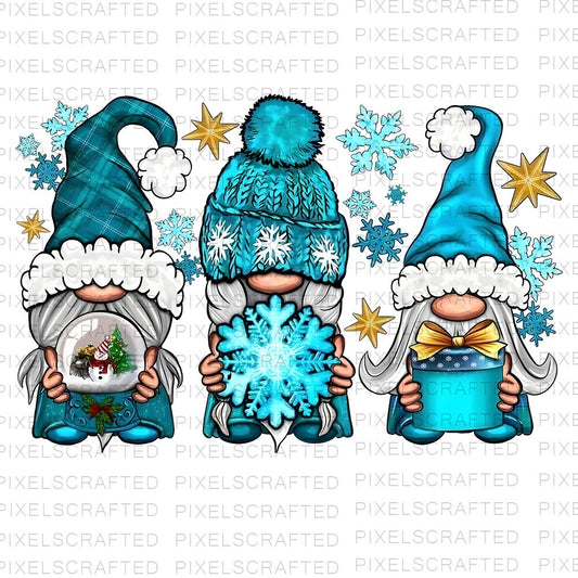 Winter Gnomes Png, Sublimation Png, Sublimation Designs, Gnomes Cold Png, Digital Download