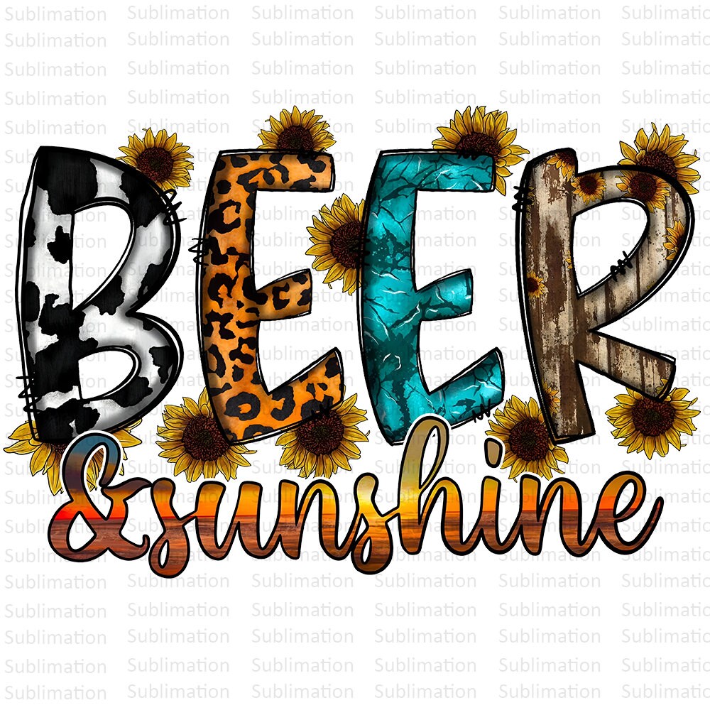 Beer Sunshine Png, Bee Honeycomb Png, Bee Png, Sublimation Png, Digital Download