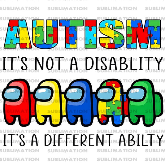 Autism Png, Sublimation Png, Sublimation Designs, Among Us Png, Digital Download