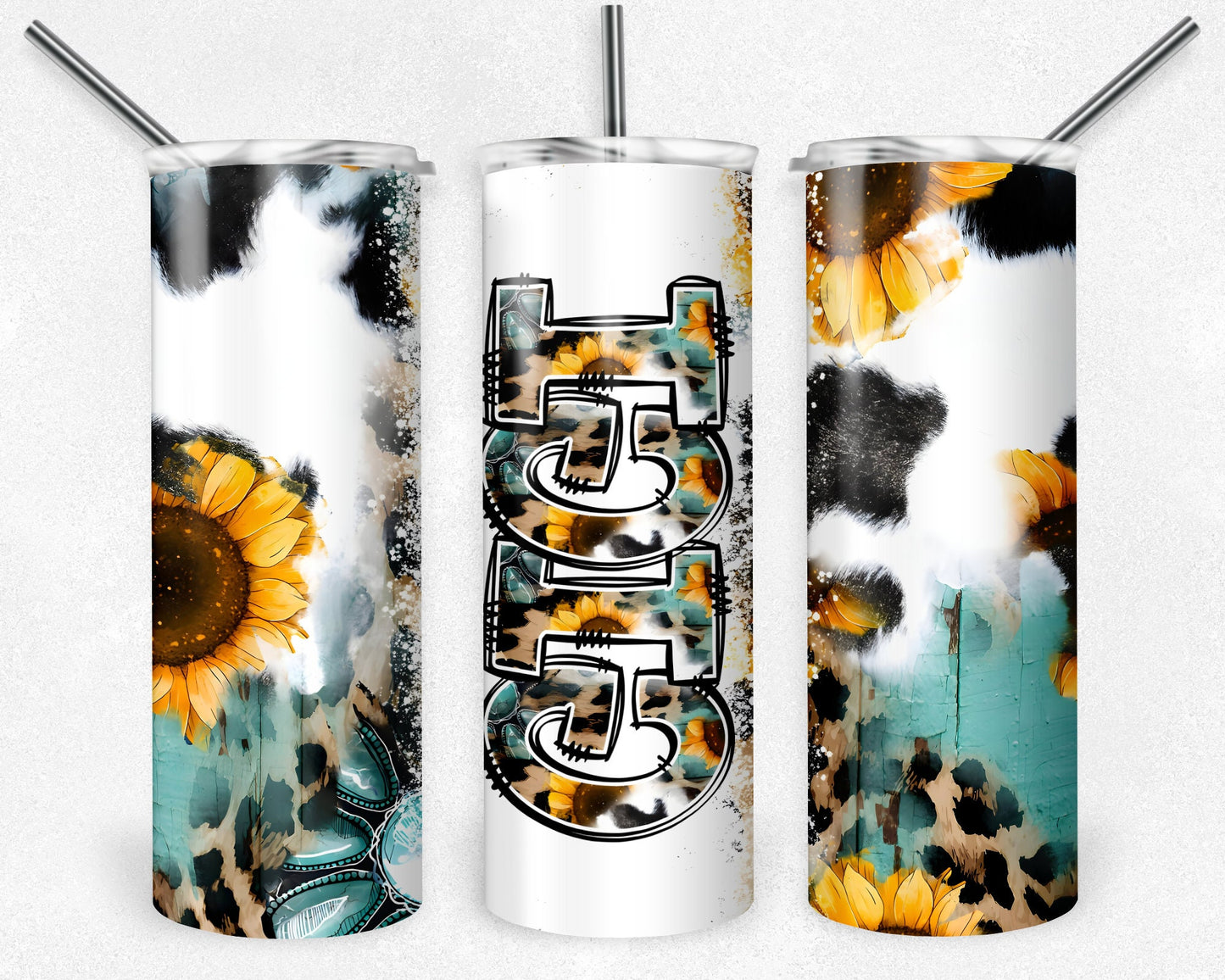 Gigi Tumbler Png, 20 oz Skinny Tumbler Sublimation Design, Digital Download PNG, Sunflower Tumbler PNG, 20oz Tumbler Design