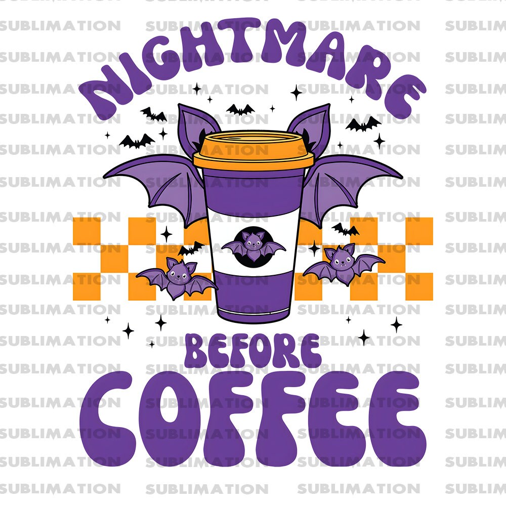 Nightmare Before Coffee png, Jack and Sally Png, Sublimation Design, Digital Download