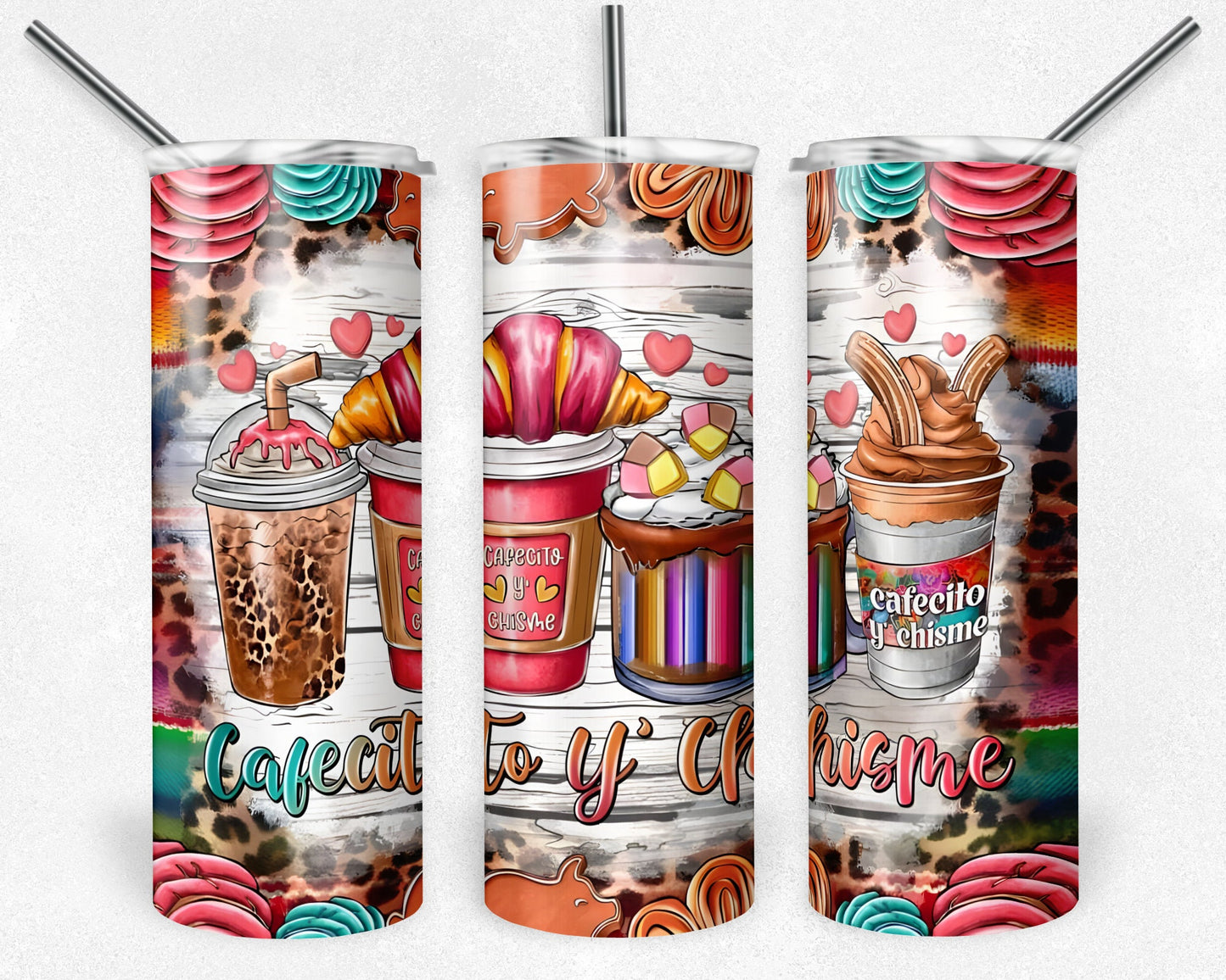 Coffee Tumbler Png, 20 oz Skinny Tumbler Sublimation Design, Digital Download PNG, Latte Tumbler PNG, 20oz Tumbler Design