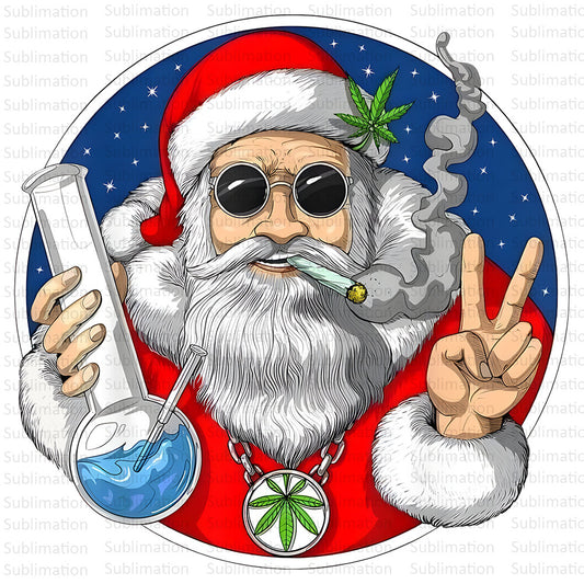 Weed Santa Claus Png, Christmas Png, , Sublimation Design Download, Merry Christmas Png, Happy New Year Png, Digital Download