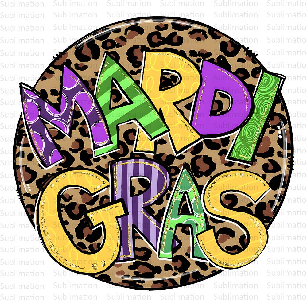 Mardi Gras Png, Mardi Gras Leopard Png, Mardi Gras Car Coaster Png, Sublimation Png, Sublimation Designs, Digital Download