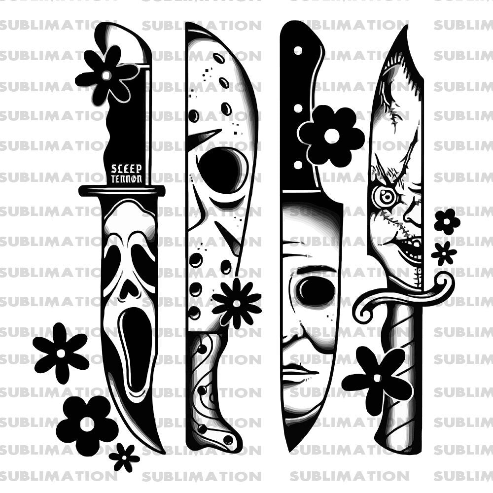 Horror Knife SVG- Horror Cut file- Clipart- Sİlhouette- Horror Vector- Star Wars Design- Cricut File- Digital Download