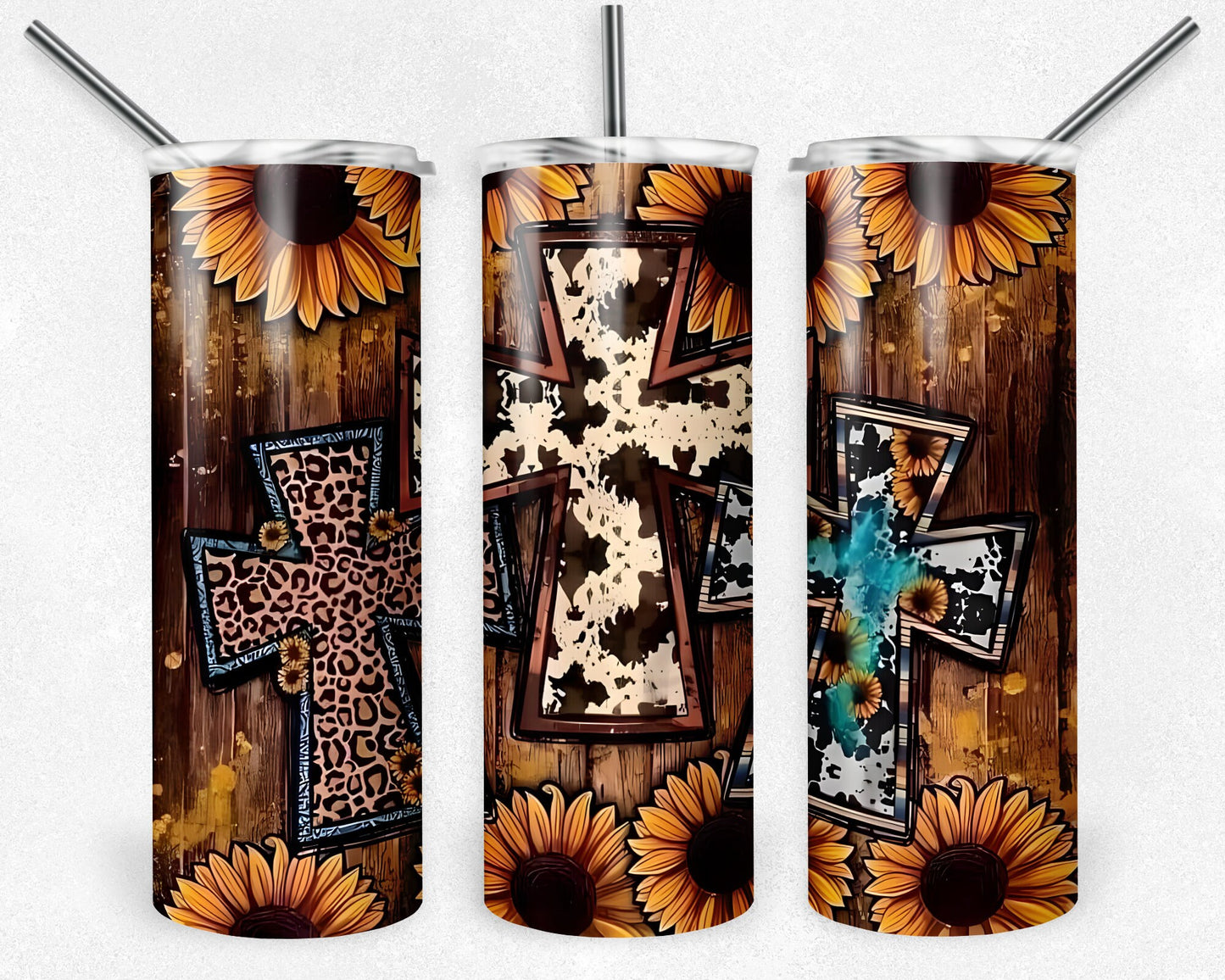 Faith  Tumbler, Holy Cross Tumbler, 20 oz Skinny Tumbler Sublimation Design, Digital Download PNG, 20oz Tumbler Design