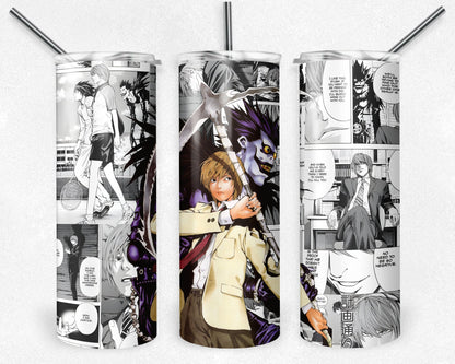 Anime Tumbler, Anime Character Tumbler, 20 oz Skinny Tumbler Sublimation Design, Digital Download PNG, 20oz Tumbler Design