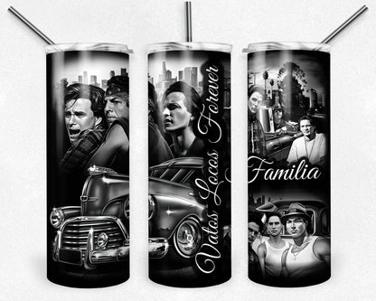 Blood in Blood Out Tumbler, 20oz Skinny Tumbler, Vatos Locos Tumbler Wrap, Hip Hop Tumbler Sublimation, Full Tumbler Wrap