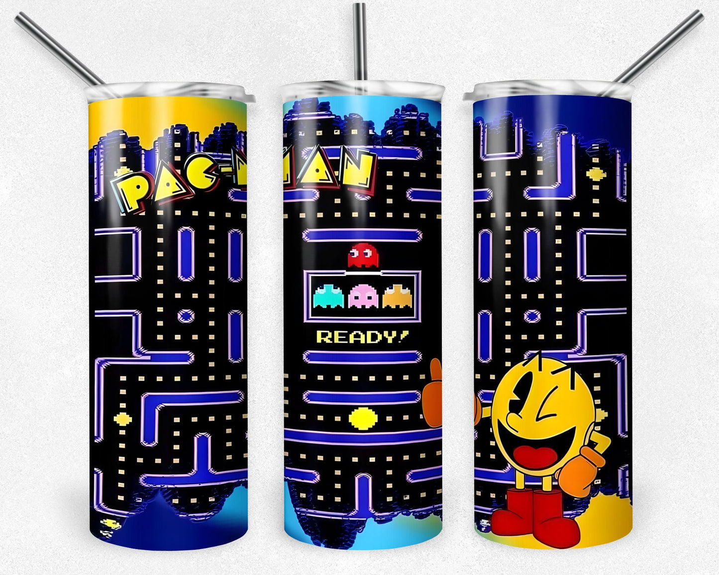 Game 20oz Tumbler, 20oz Skinny Tumbler, Retro Game Tumbler Wrap, 90's Game Tumbler Sublimation, Full Tumbler Wrap