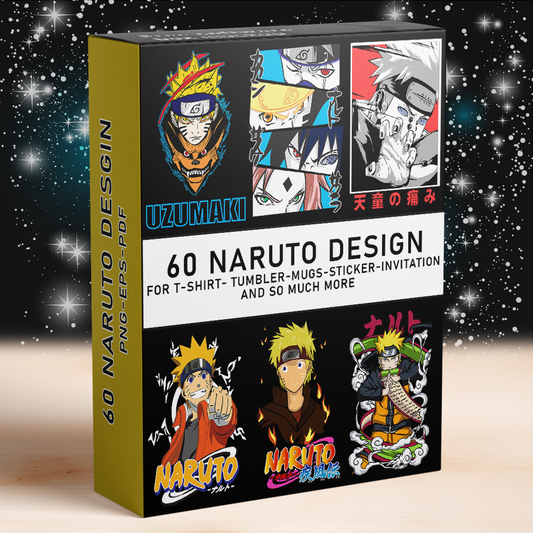 Naruto Design PNG Bundle