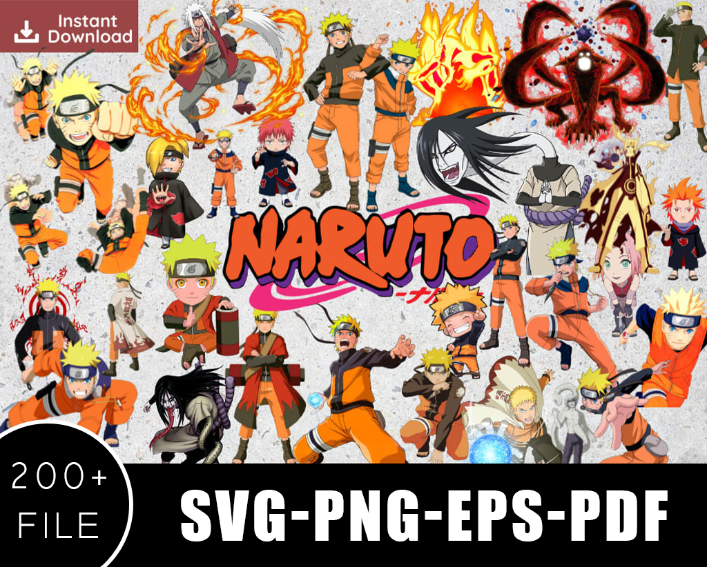 Naruto SVG Bundle