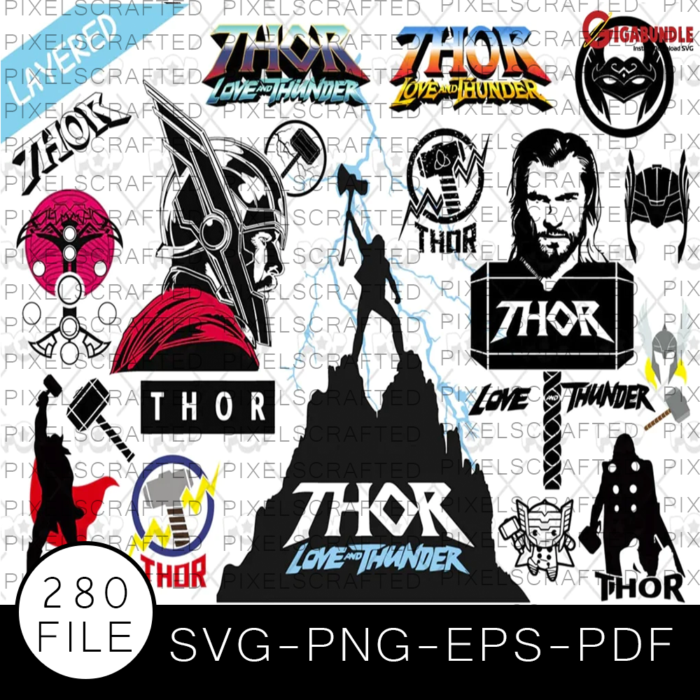 Thor SVG Bundle