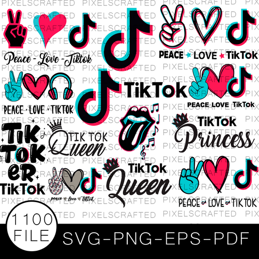 TikTok SVG Bundle