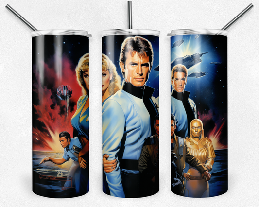 Star Trek 20oz Sublimation Tumbler Designs, Star Trek Straight Skinny Tumbler Wrap PNG