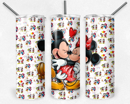 Mickey Mouse 20oz Sublimation Tumbler Designs, Disney Straight Skinny Tumbler Wrap PNG