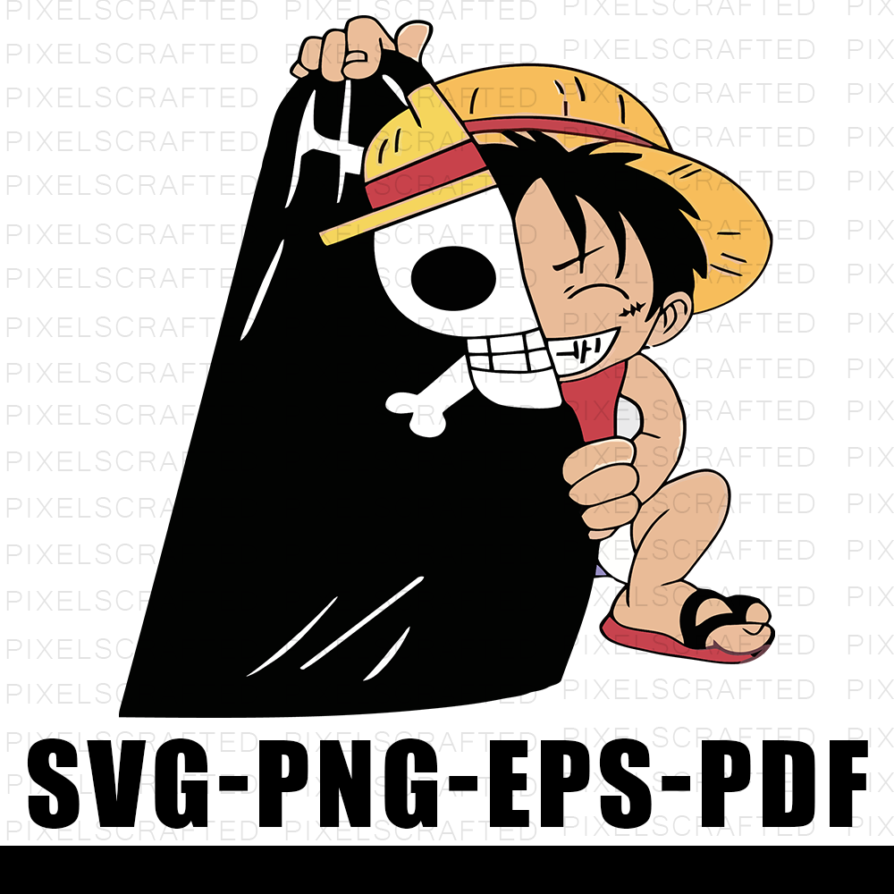 Free One Piece SVG, One Piece Cut file, Clipart