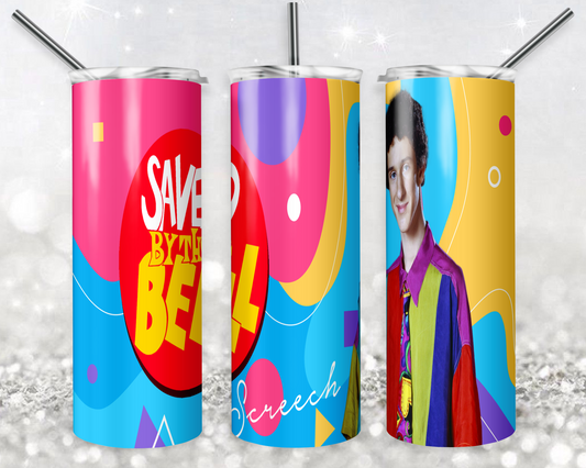 Saved by the Bell 20oz Sublimation Tumbler Designs, Saved by the Bell Straight Skinny Tumbler Wrap PNG