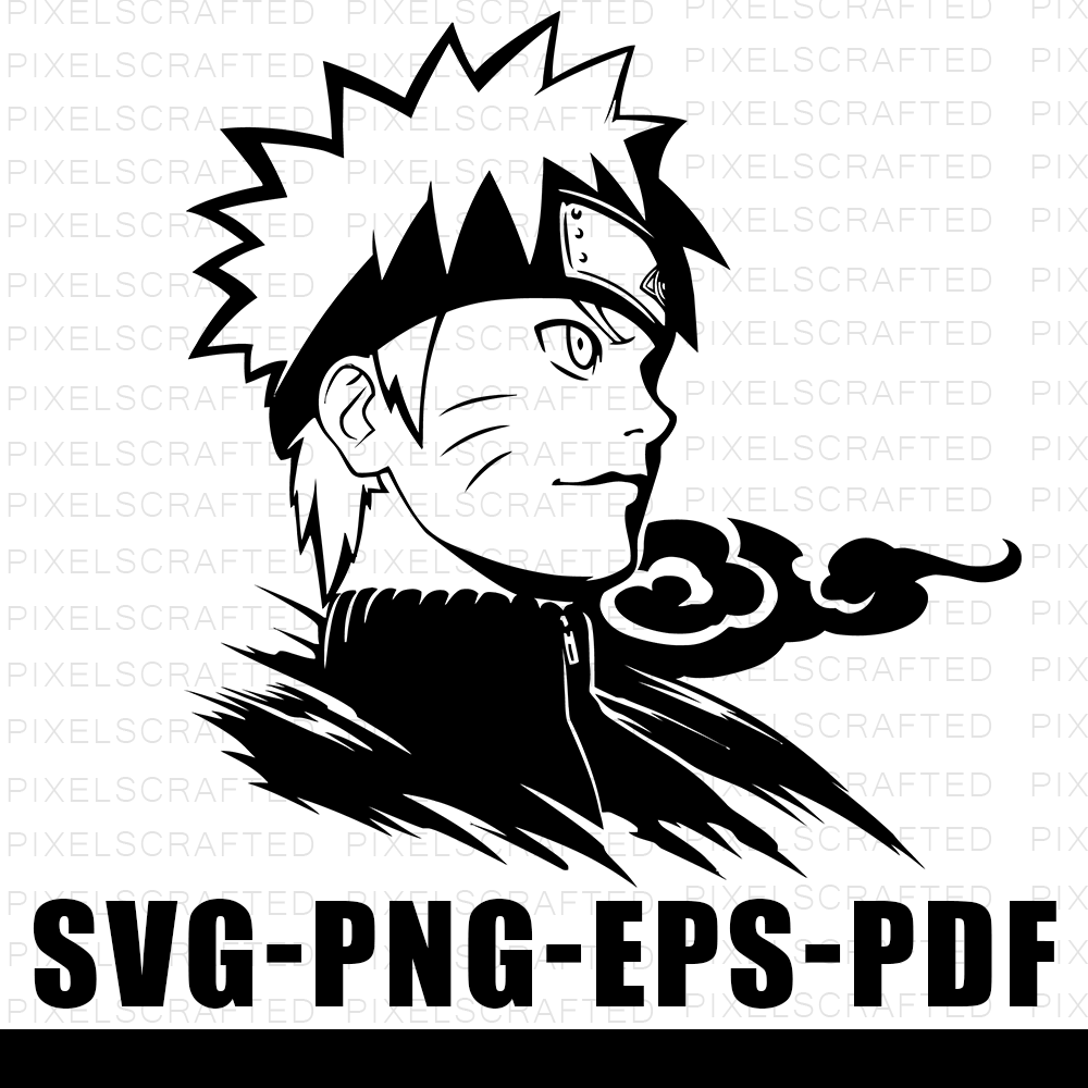 Free Naruto SVG, Naruto Cut file, Clipart