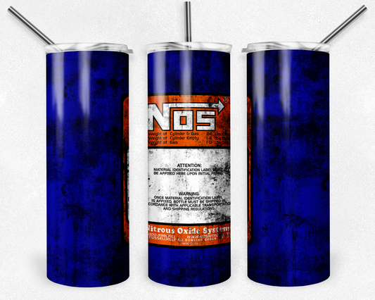 Nos Grunge 20oz Sublimation Tumbler Designs, Nos Grunge Straight Skinny Tumbler Wrap PNG