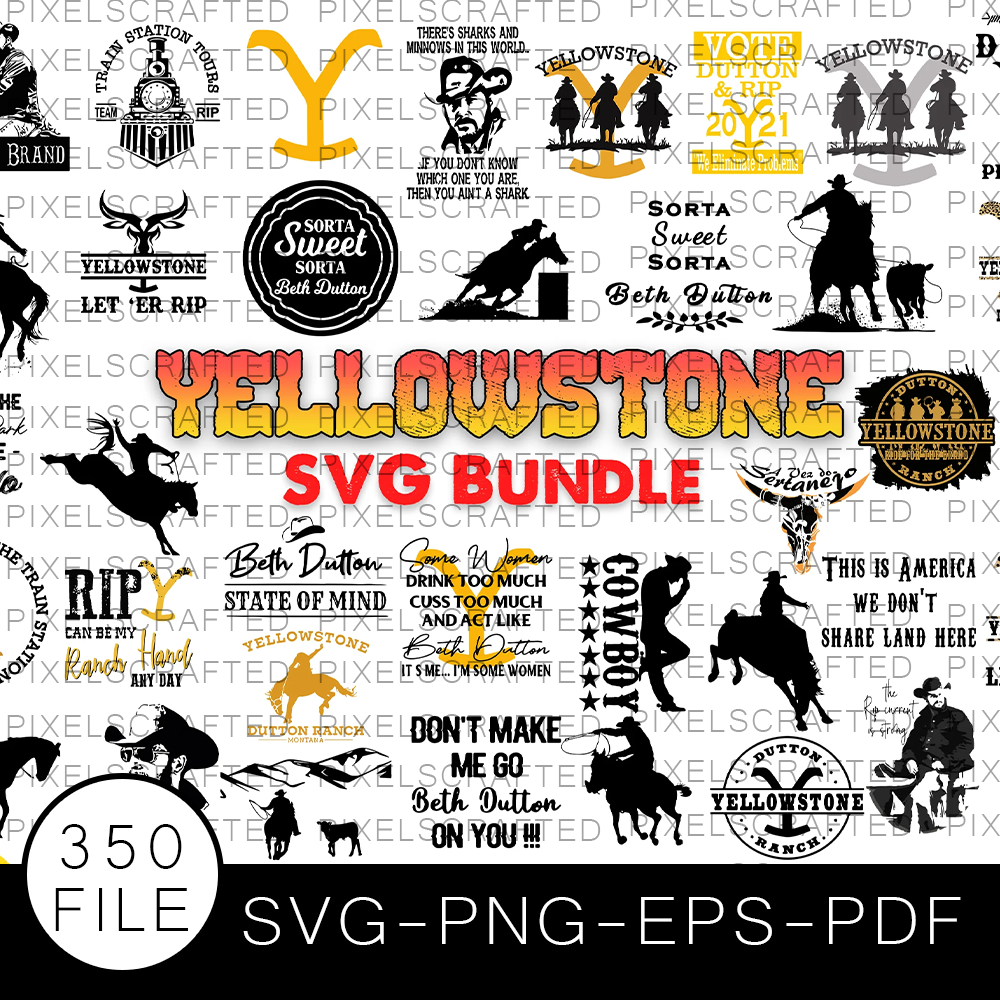 Yellowstone SVG Bundle